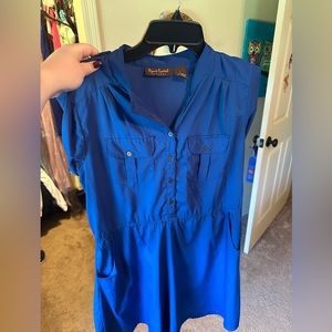 Cobalt Blue large woman’s dress